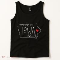 Someone In Iowa Loves Me Tank Top thumb 2