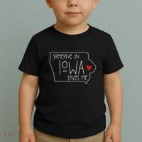 Someone In Iowa Loves Me Toddler T-Shirt thumb 2