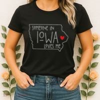 Someone In Iowa Loves Me Women's T-Shirt thumb 2