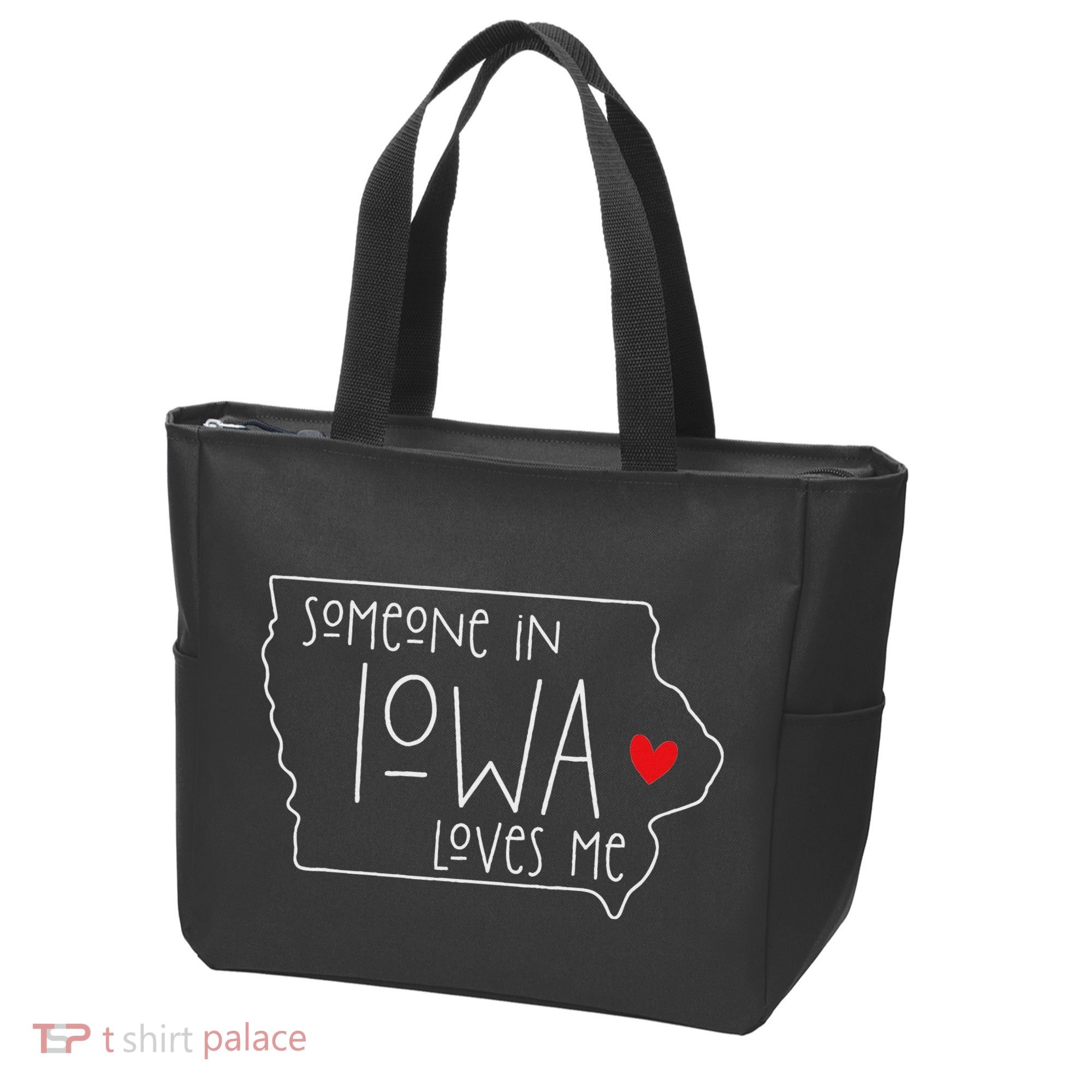 Someone In Iowa Loves Me Tote Bag