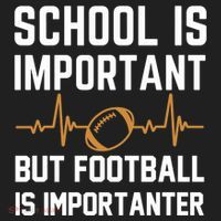 school is important but football is importanter lineman Premium Tumbler thumb 3