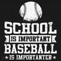 School Is Important But Baseball Is Importanter Funny Hoodie thumb 7