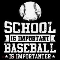 School Is Important But Baseball Is Importanter Funny Women's Tank Top thumb 5