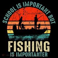 School Is Important But Fishing Is Importanter Coffee Mug thumb 5