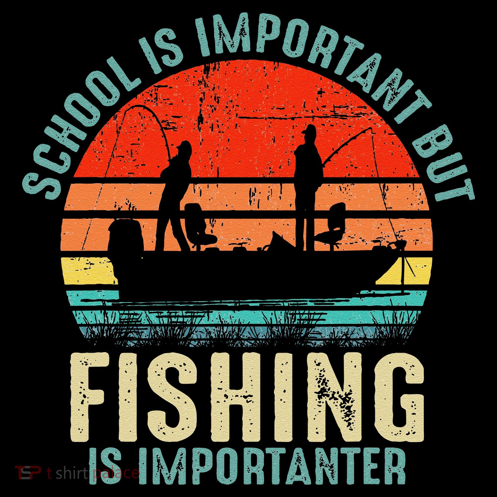 School Is Important But Fishing Is Importanter Coffee Mug