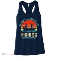 School Is Important But Fishing Is Importanter Women's Tank Top thumb 0