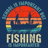 School Is Important But Fishing Is Importanter Women's Tank Top thumb 5