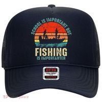School Is Important But Fishing Is Importanter Hat thumb 0
