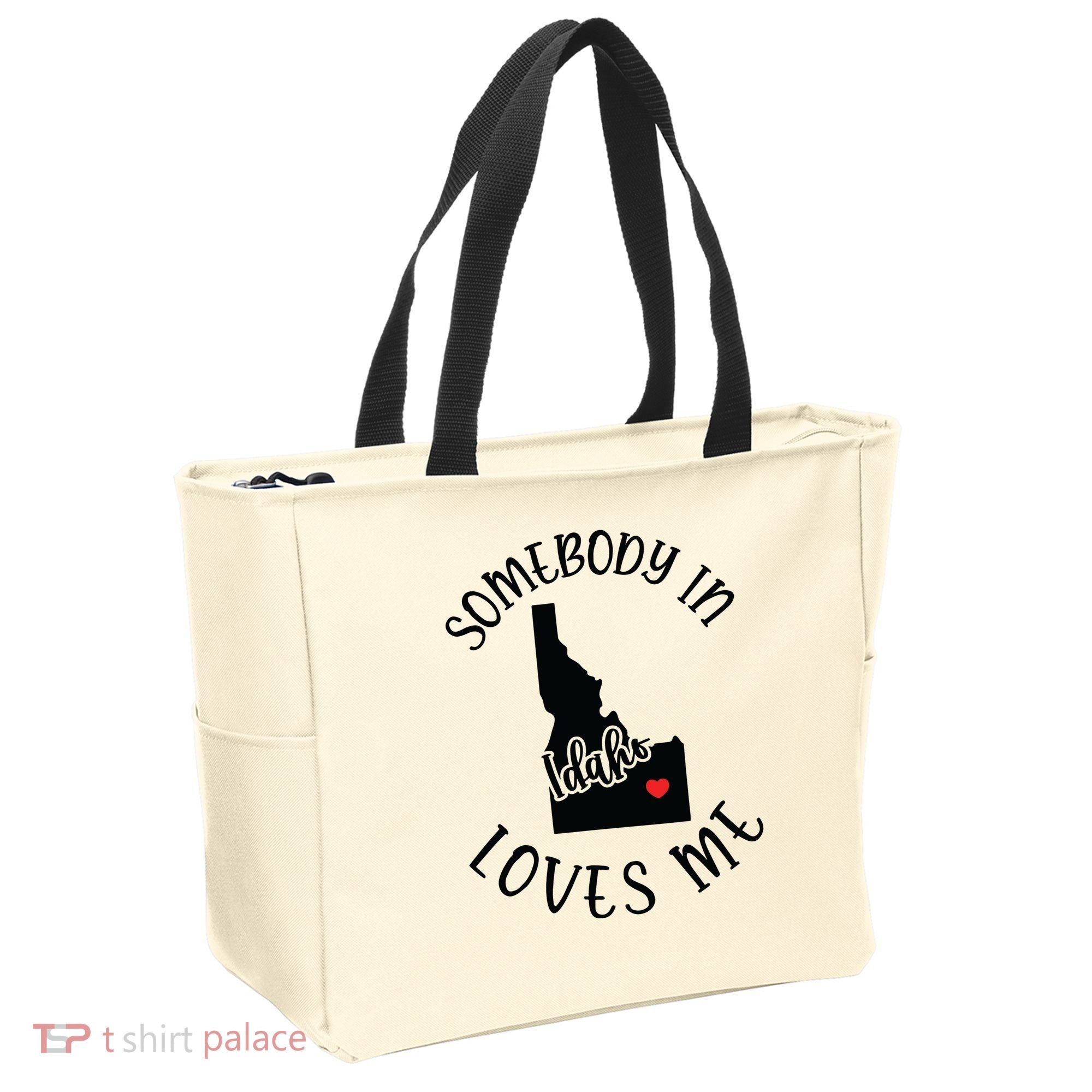 Somebody In Idaho Loves Me Tote Bag