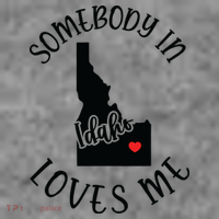 Somebody In Idaho Loves Me Toddler Hoodie thumb 2