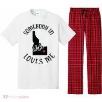 Somebody In Idaho Loves Me Pajama Set thumb 0
