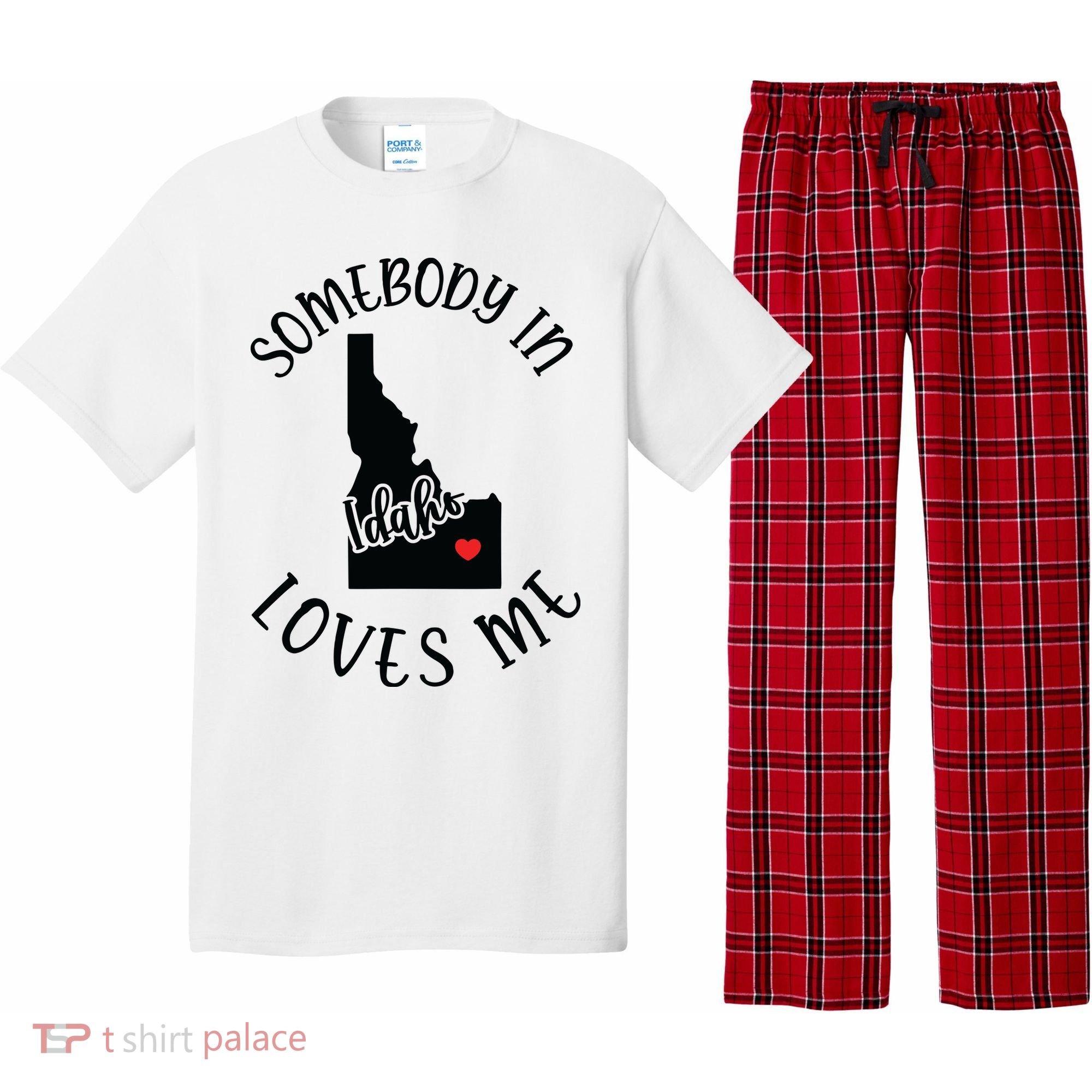 Somebody In Idaho Loves Me Pajama Set
