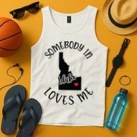 Somebody In Idaho Loves Me Tank Top thumb 4