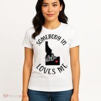 Somebody In Idaho Loves Me Women's T-Shirt thumb 4
