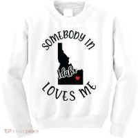 Somebody In Idaho Loves Me Kids Sweatshirt thumb 0
