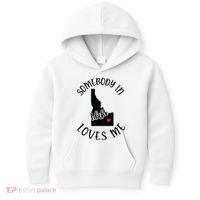 Somebody In Idaho Loves Me Kids Hoodie thumb 0