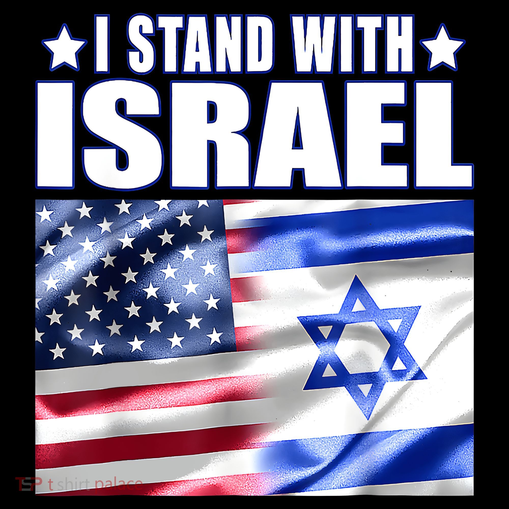 Support Israel I Stand With Israel Us Israel Flag Combined Coffee Mug