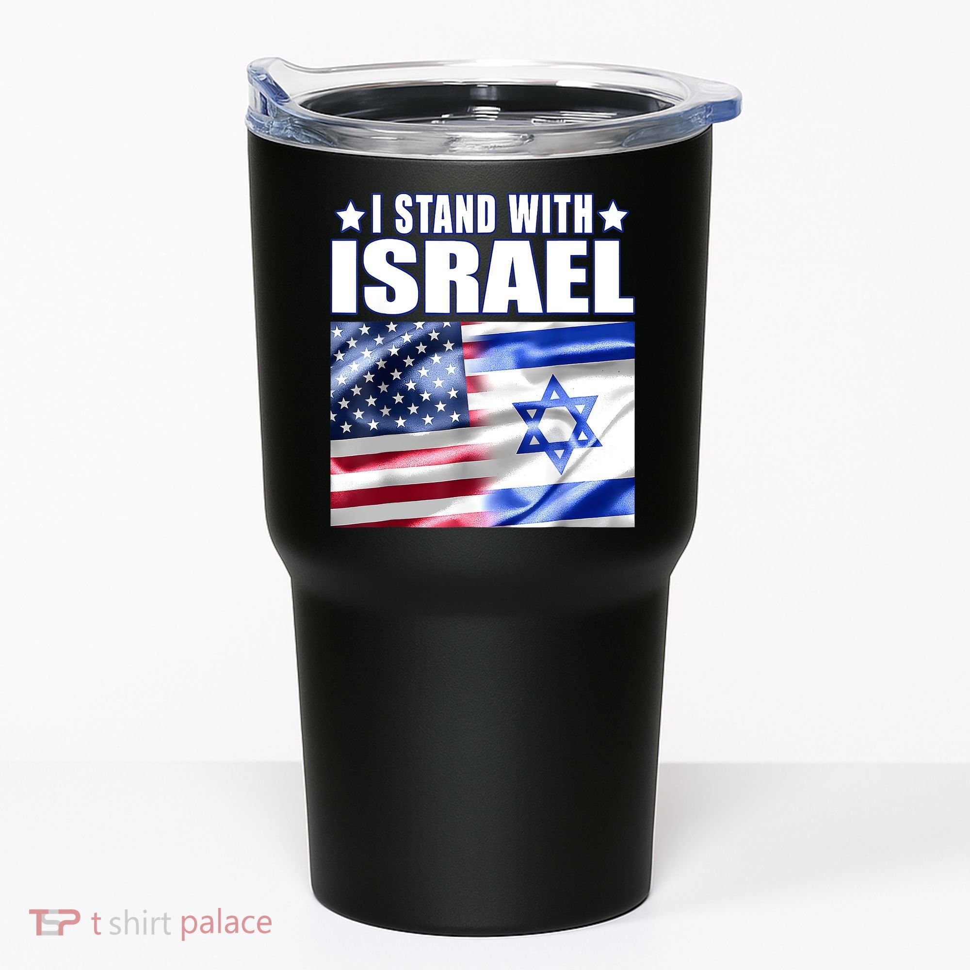 Support Israel I Stand With Israel Us Israel Flag Combined Tumbler