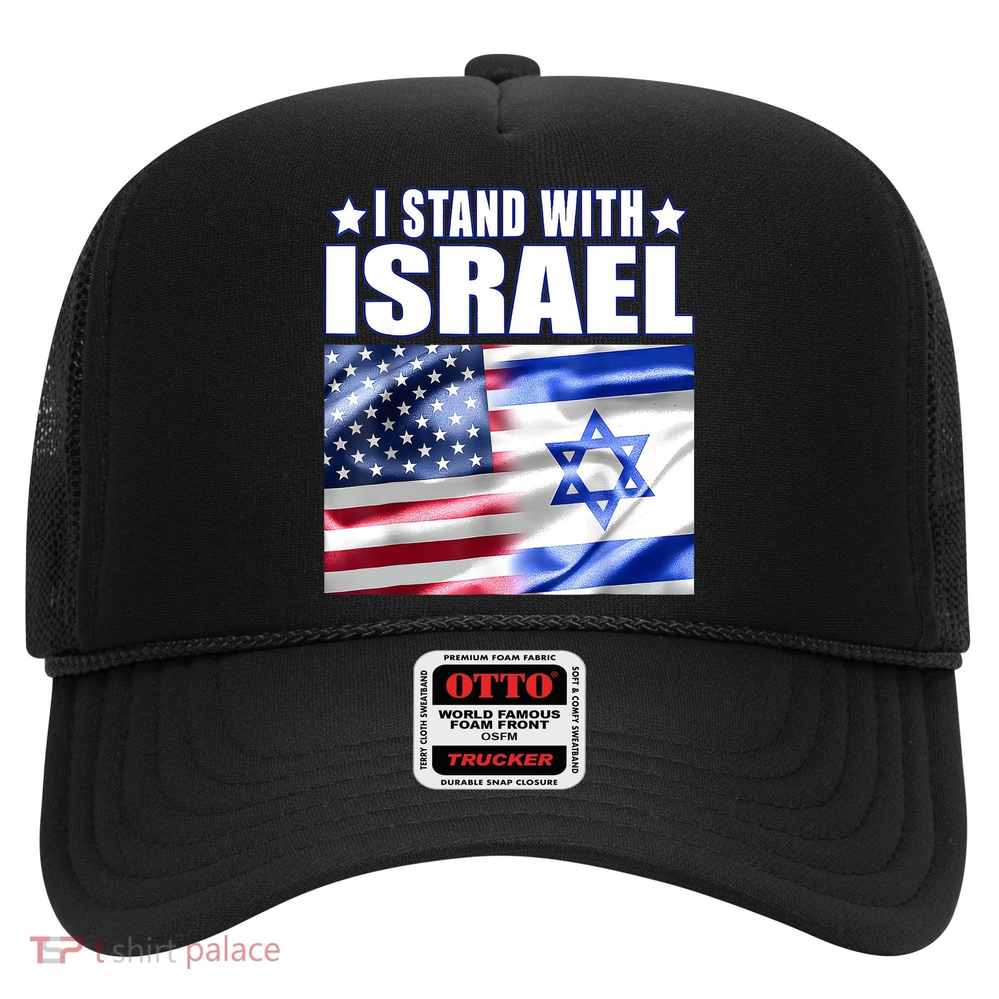 Support Israel I Stand With Israel Us Israel Flag Combined Hat