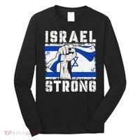 Support Israel I Stand With Israel Pray For Israel Long Sleeve Shirt thumb 0