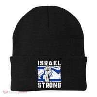 Support Israel I Stand With Israel Pray For Israel Beanie thumb 0