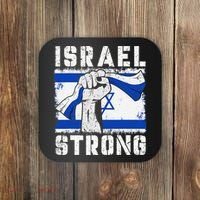 Support Israel I Stand With Israel Pray For Israel Coaster thumb 0