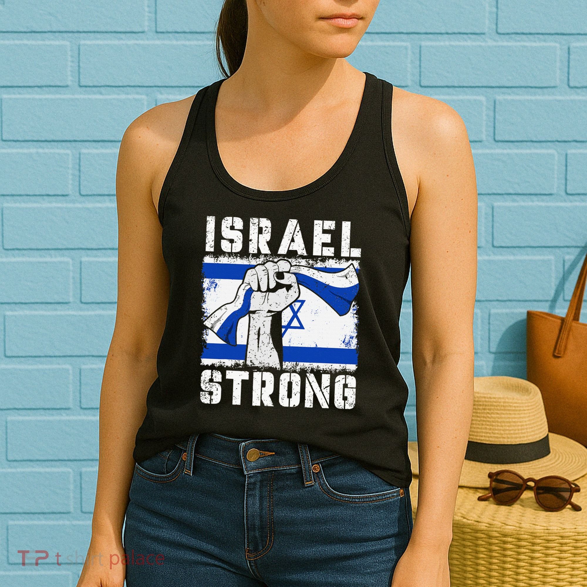 Support Israel I Stand With Israel Pray For Israel Women's Tank Top