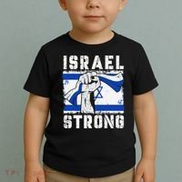 Support Israel I Stand With Israel Pray For Israel Toddler T-Shirt thumb 2