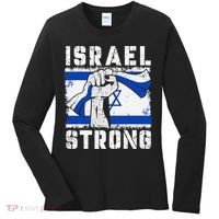 Support Israel I Stand With Israel Pray For Israel Women's Long Sleeve Shirt thumb 0