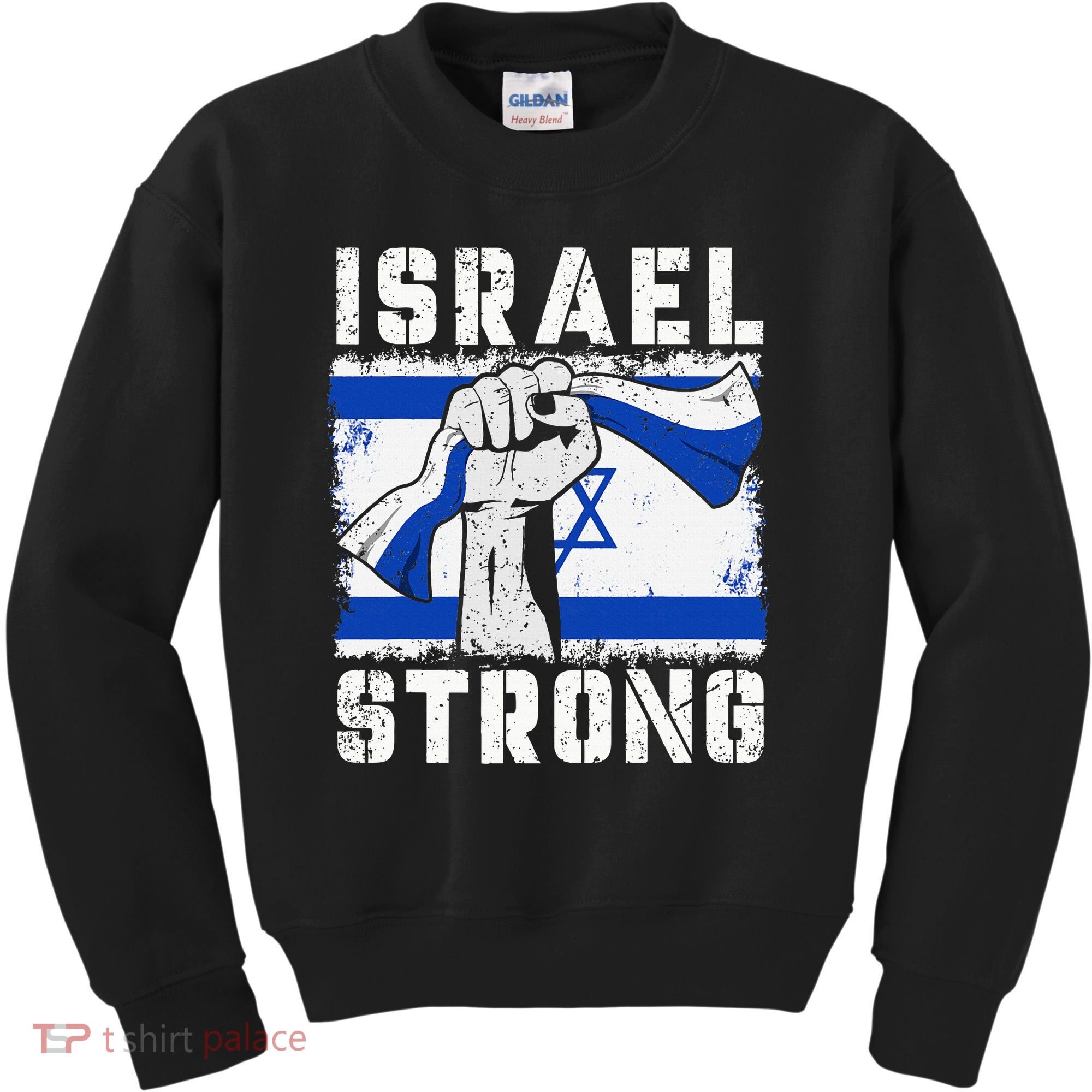 Support Israel I Stand With Israel Pray For Israel Kids Sweatshirt