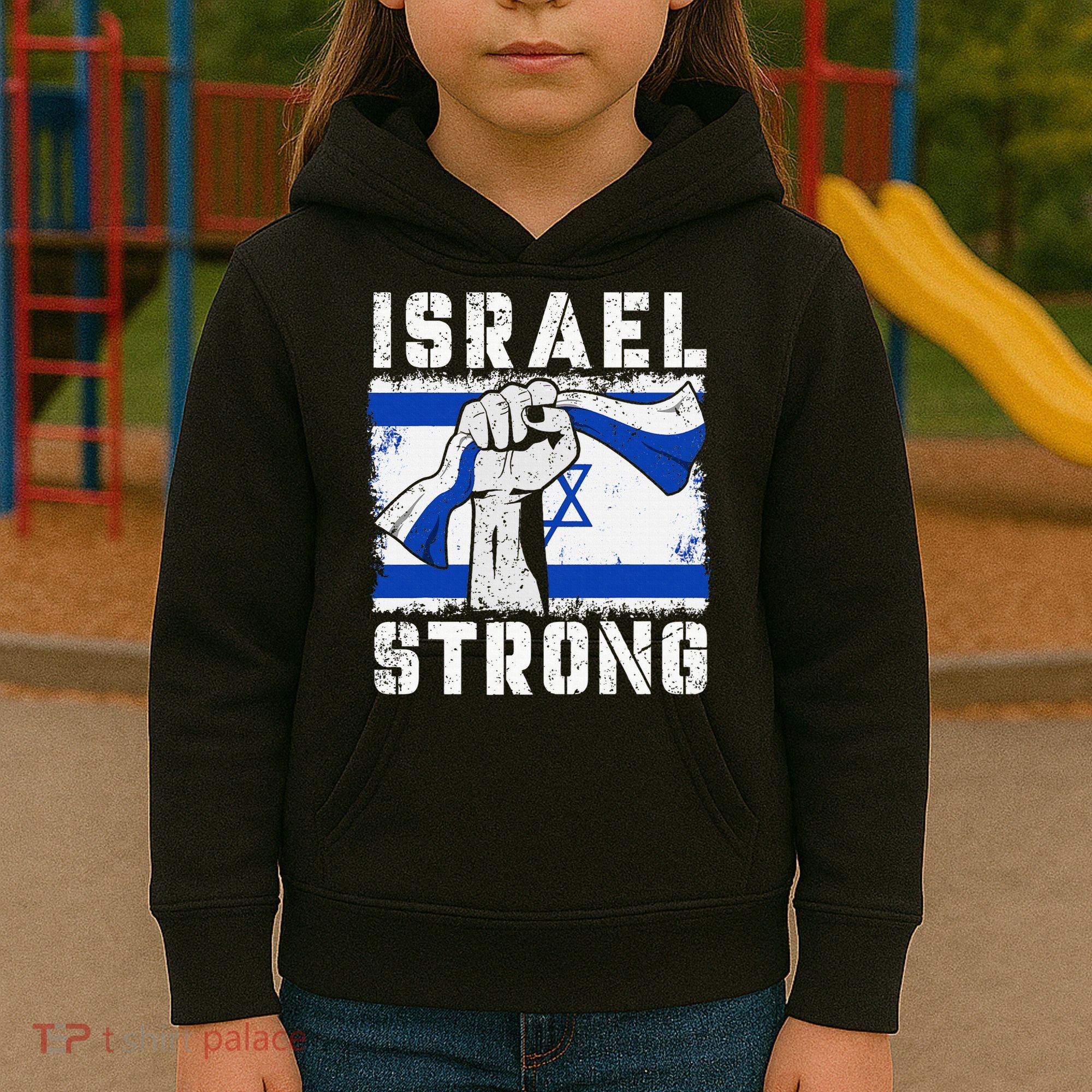 Support Israel I Stand With Israel Pray For Israel Kids Hoodie
