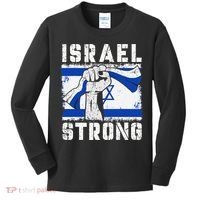 Support Israel I Stand With Israel Pray For Israel Kids Long Sleeve Shirt thumb 0