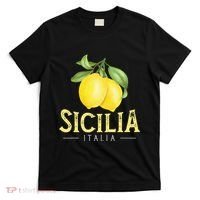 Sicilia Italia Italian Lemons Proud Sicilian T-Shirt thumb 0
