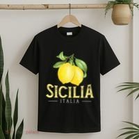 Sicilia Italia Italian Lemons Proud Sicilian T-Shirt thumb 2