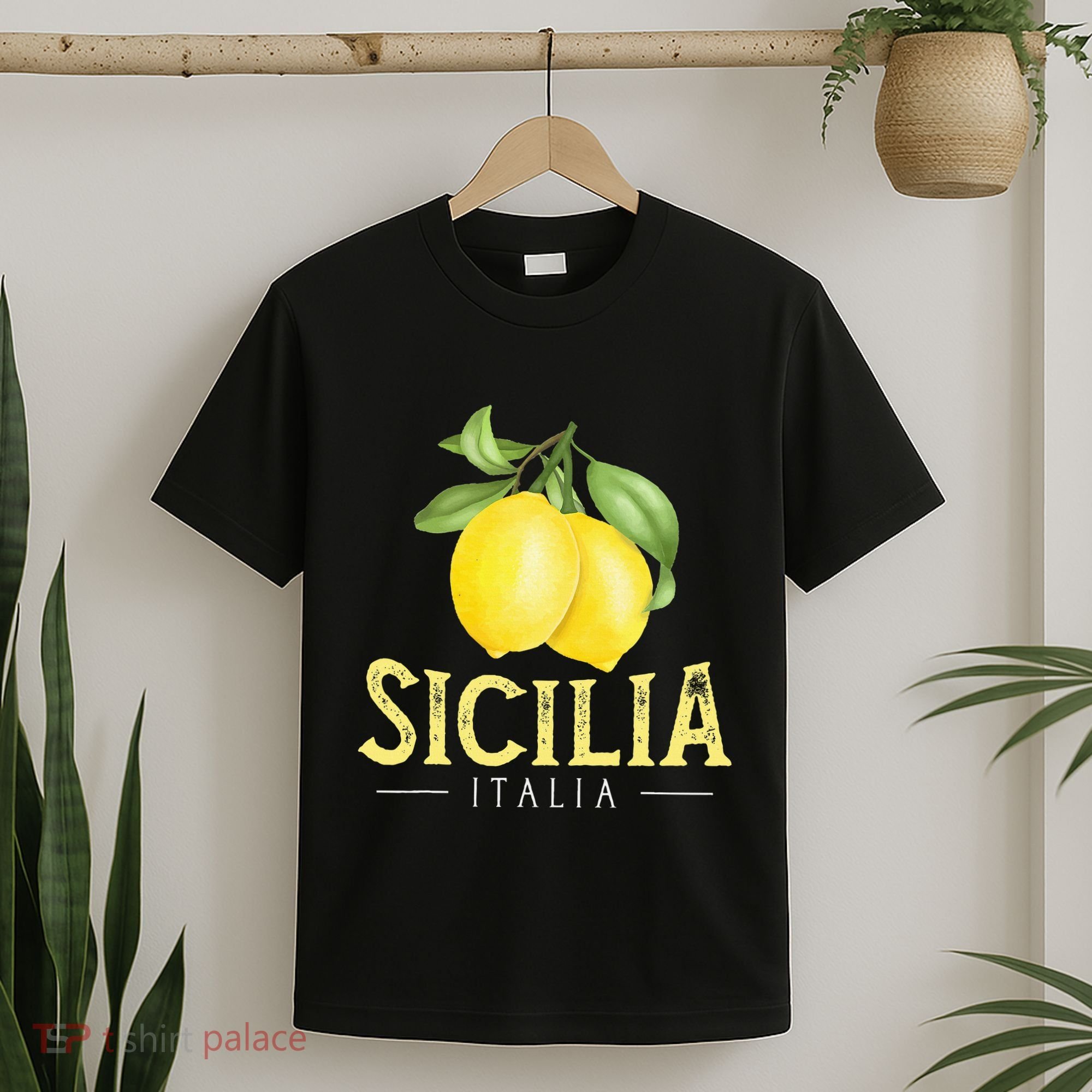 Sicilia Italia Italian Lemons Proud Sicilian T-Shirt