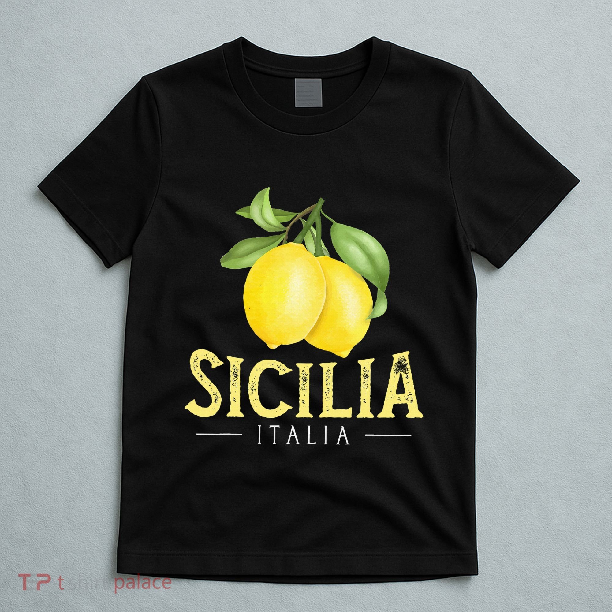 Sicilia Italia Italian Lemons Proud Sicilian T-Shirt