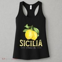 Sicilia Italia Italian Lemons Proud Sicilian Women's Tank Top thumb 3