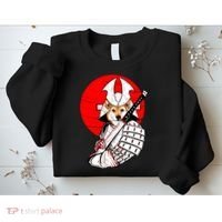 Shiba Inu Japanese Samurai Katana - Funny Dog Meme Anime  Sweatshirt thumb 2