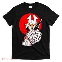 Shiba Inu Japanese Samurai Katana - Funny Dog Meme Anime  T-Shirt thumb 0