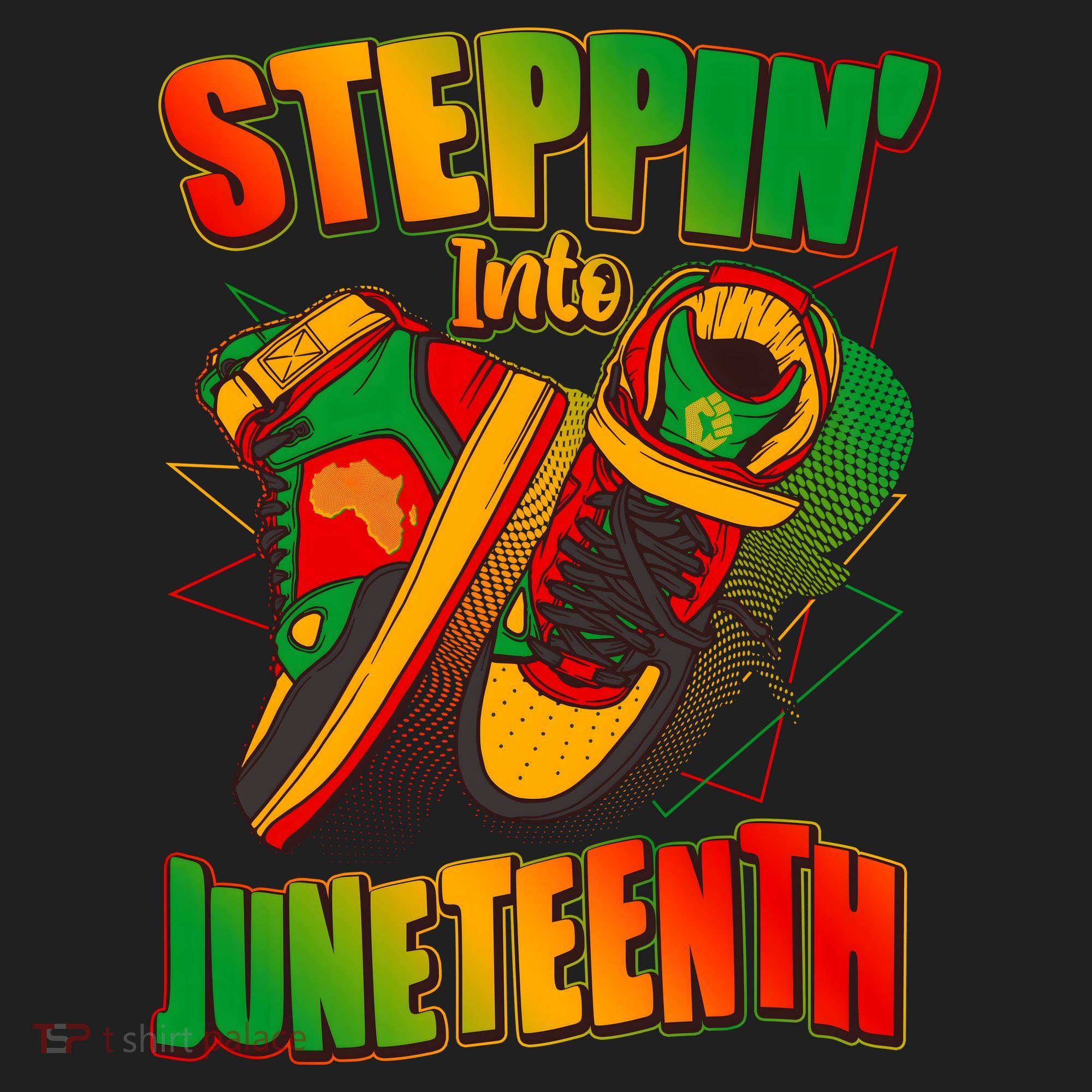 Steppin Into Juneteenth Sneaker Gym Shoes Celebrate Juneteenth Beanie