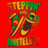 Steppin Into Juneteenth Sneaker Gym Shoes Celebrate Juneteenth Santa Hat thumb 1