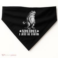 Sometimes I Just Be Fartin USA-Made Doggie Bandana thumb 0