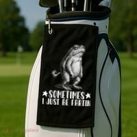 Sometimes I Just Be Fartin Golf Towel thumb 2