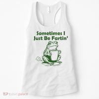 Sometimes I Just Be Fartin Funny Frog Women's Tank Top thumb 0