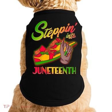 Steppin Into Juneteenth Doggie Tank
