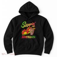Steppin Into Juneteenth Hoodie thumb 0