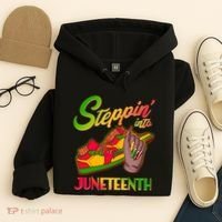 Steppin Into Juneteenth Hoodie thumb 4