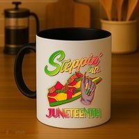 Steppin Into Juneteenth Coffee Mug thumb 4