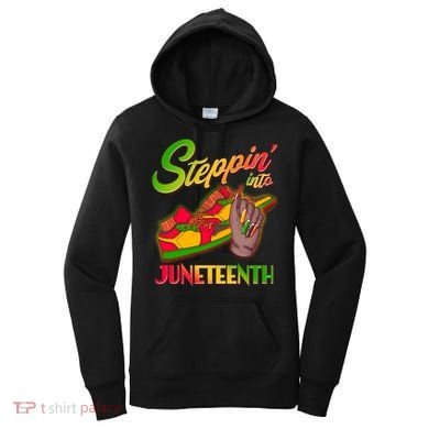 Steppin Into Juneteenth Women's Hoodie