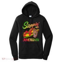 Steppin Into Juneteenth Women's Hoodie thumb 0